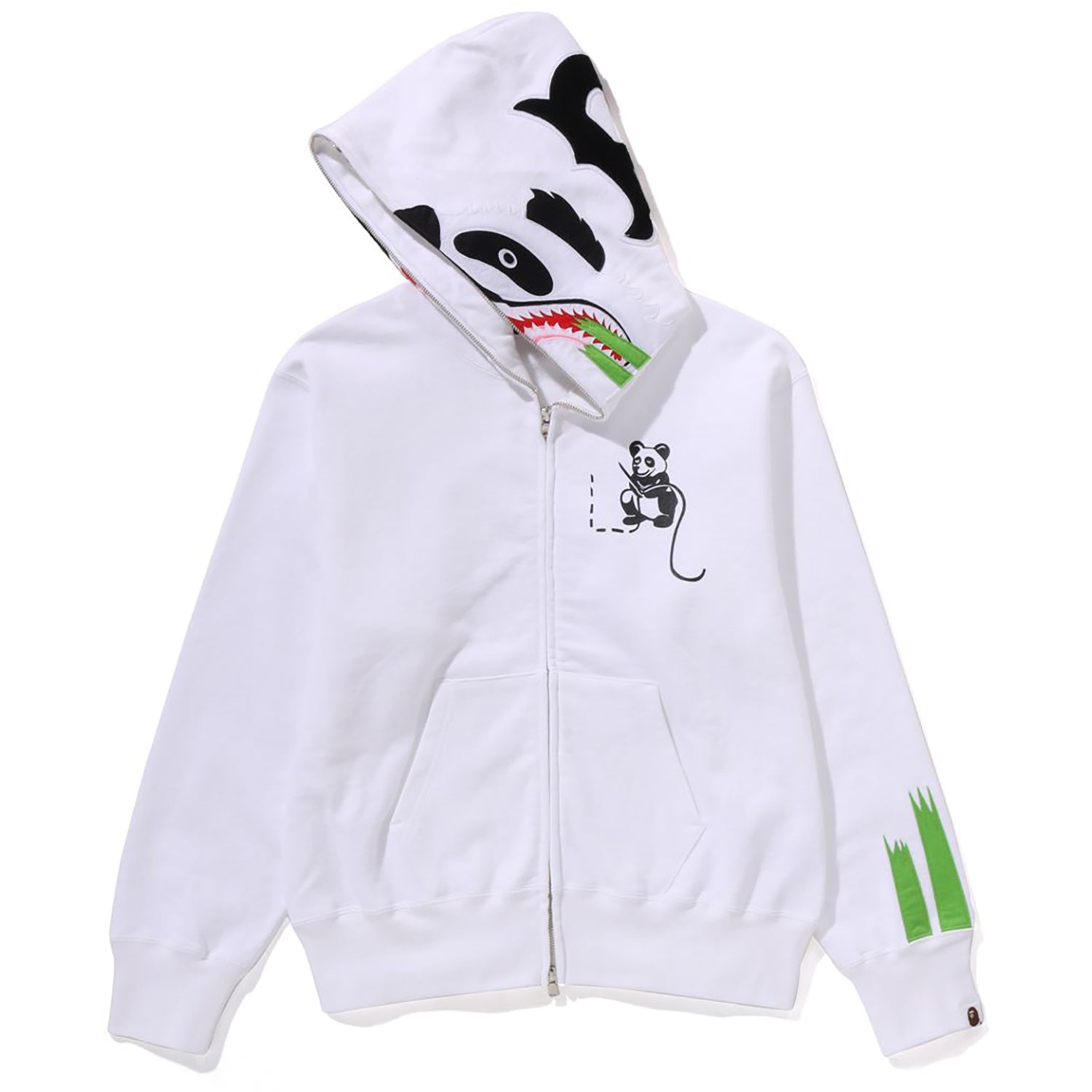 BAPE PANDA FULL ZIP HOODIE LADIES