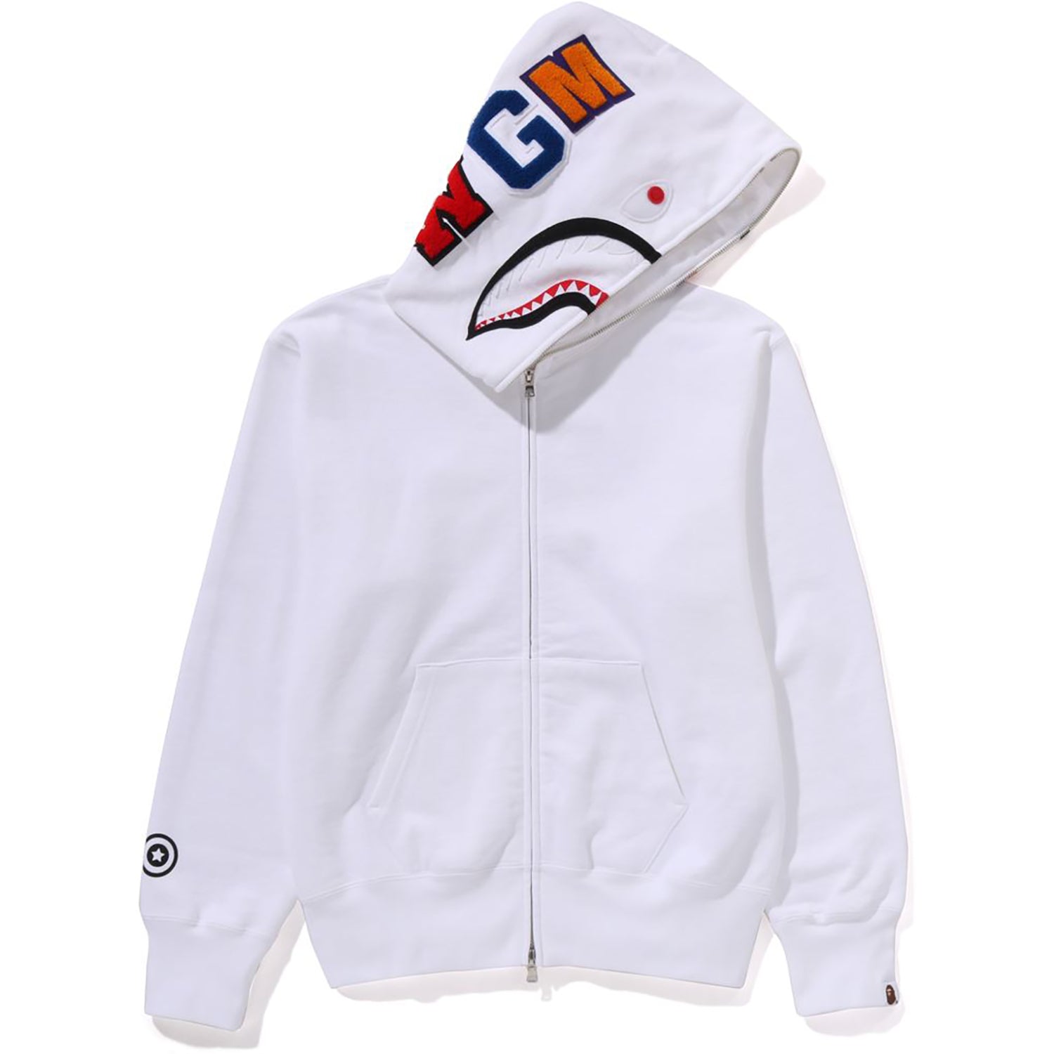 BAPE SHARK FULL ZIP HOODIE LADIES