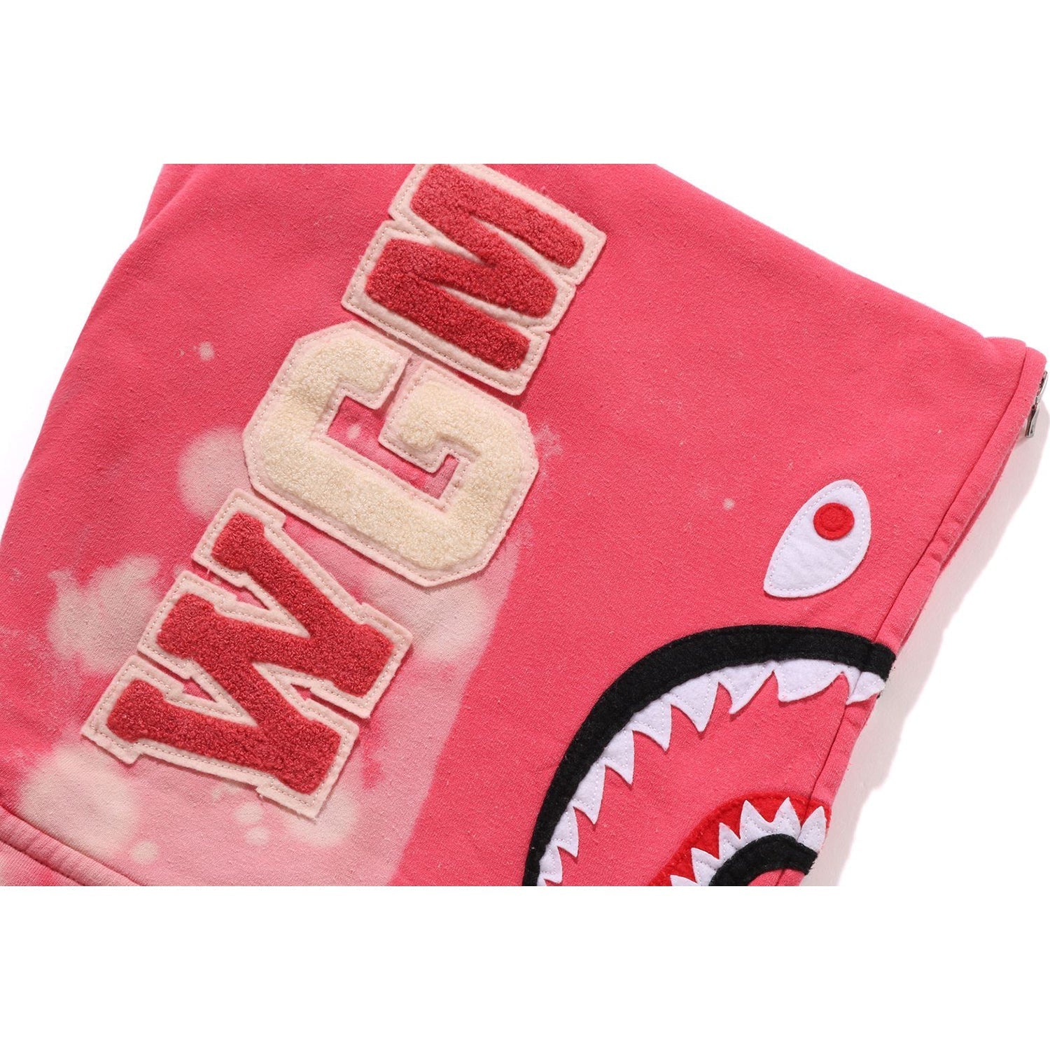 BAPE HAND DYE SHARK FULL ZIP HOODIE MENS