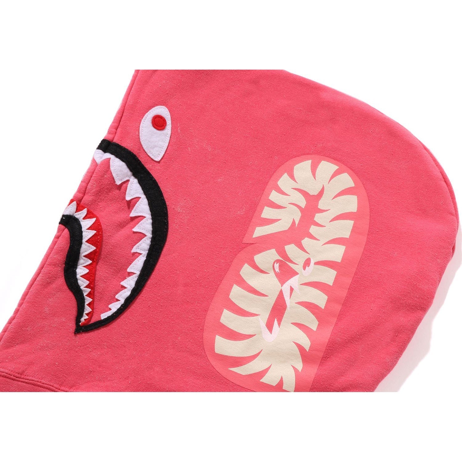 BAPE HAND DYE SHARK FULL ZIP HOODIE MENS