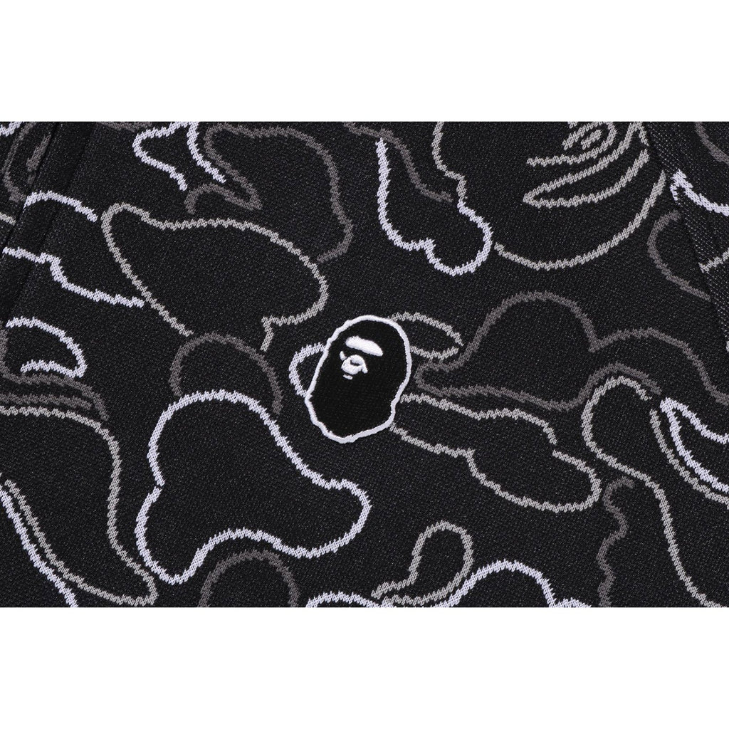 BAPE NEON CAMO JACQUARD TRACK JACKET MENS