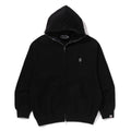 BAPE ONE POINT RELAXED FIT ZIP HOODIE MENS