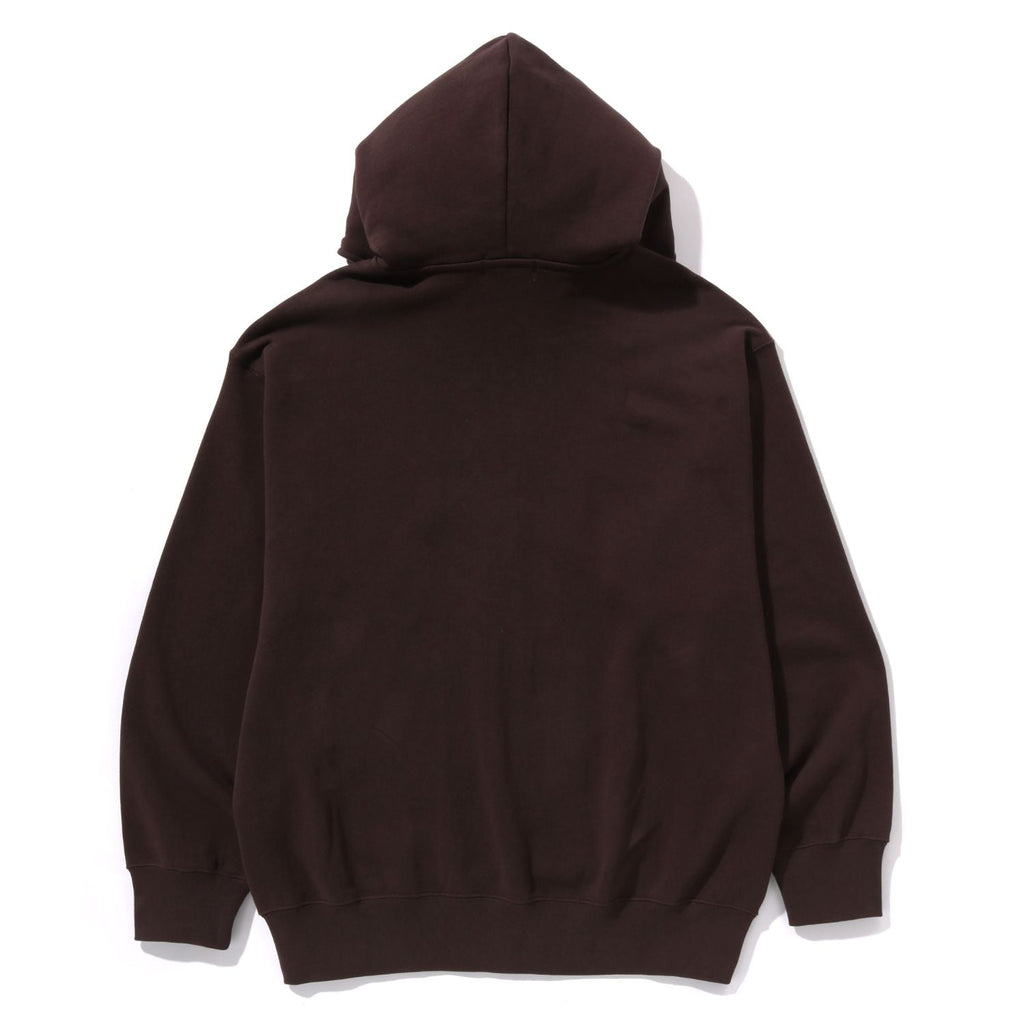 BAPE ONE POINT RELAXED FIT ZIP HOODIE MENS