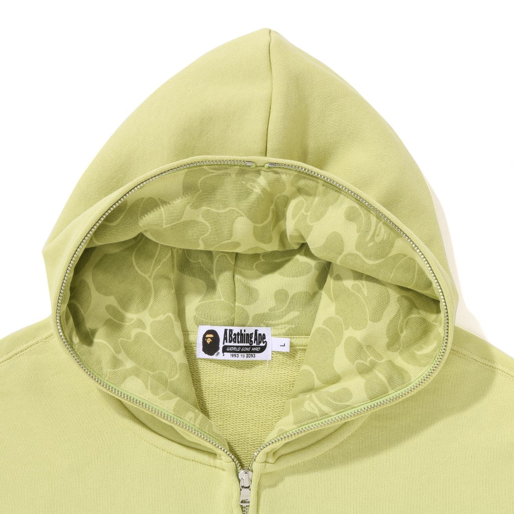 BAPE ONE POINT RELAXED FIT ZIP HOODIE MENS