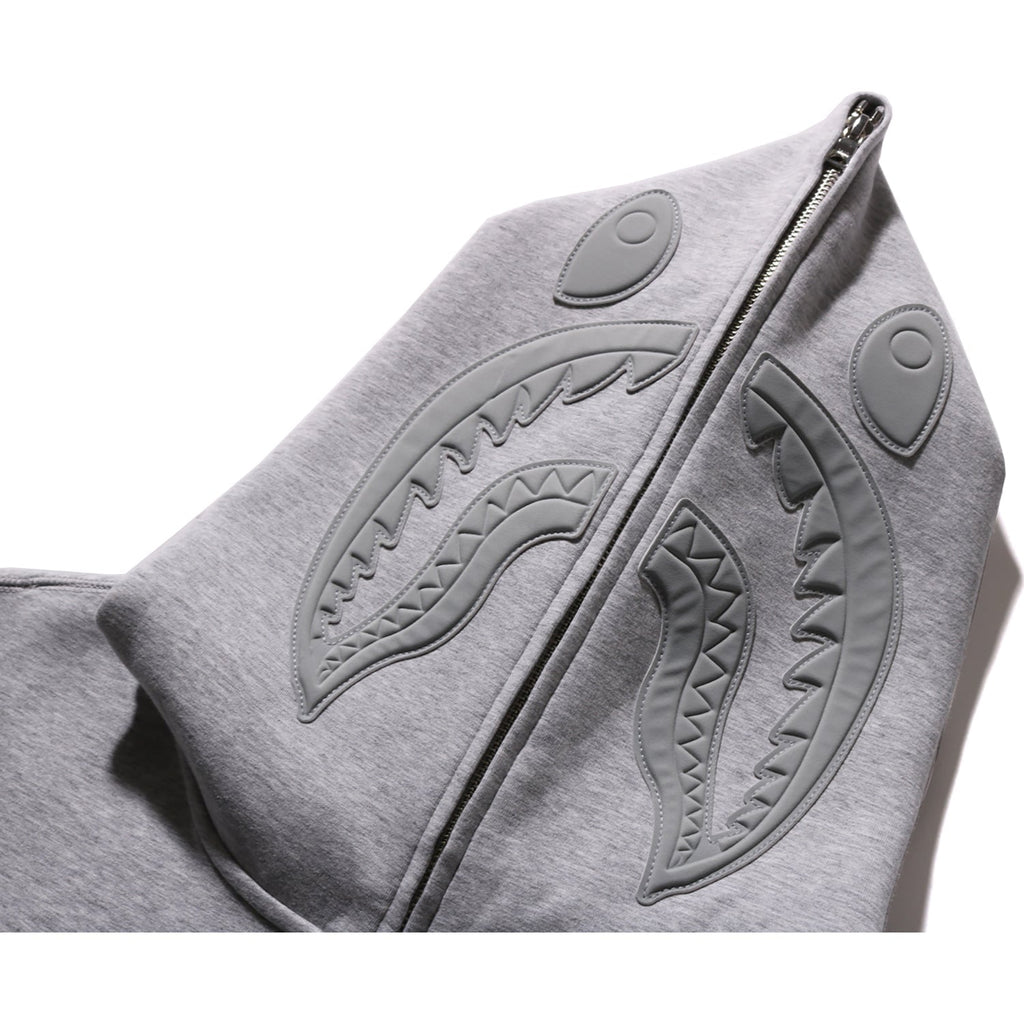 BAPE LINE CAMO INTERLOCK RELAXED FIT SHARK FULL ZIP HOODIE MENS