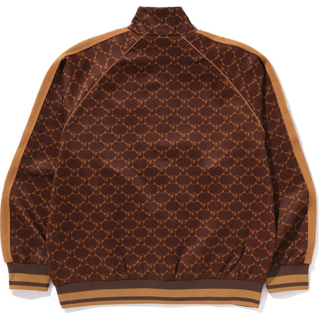 BAPE COLLEGE MONOGRAM LOGO RELAXED FIT TRACK JACKET MENS