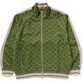 BAPE COLLEGE MONOGRAM LOGO RELAXED FIT TRACK JACKET MENS