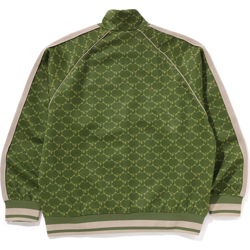 BAPE COLLEGE MONOGRAM LOGO RELAXED FIT TRACK JACKET MENS