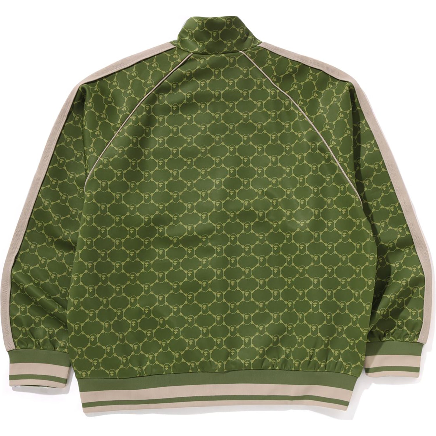BAPE COLLEGE MONOGRAM LOGO RELAXED FIT TRACK JACKET MENS