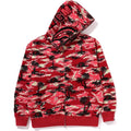BAPE PALM TREE CAMO RELAXED FIT SHARK FULL ZIP HOODIE MENS
