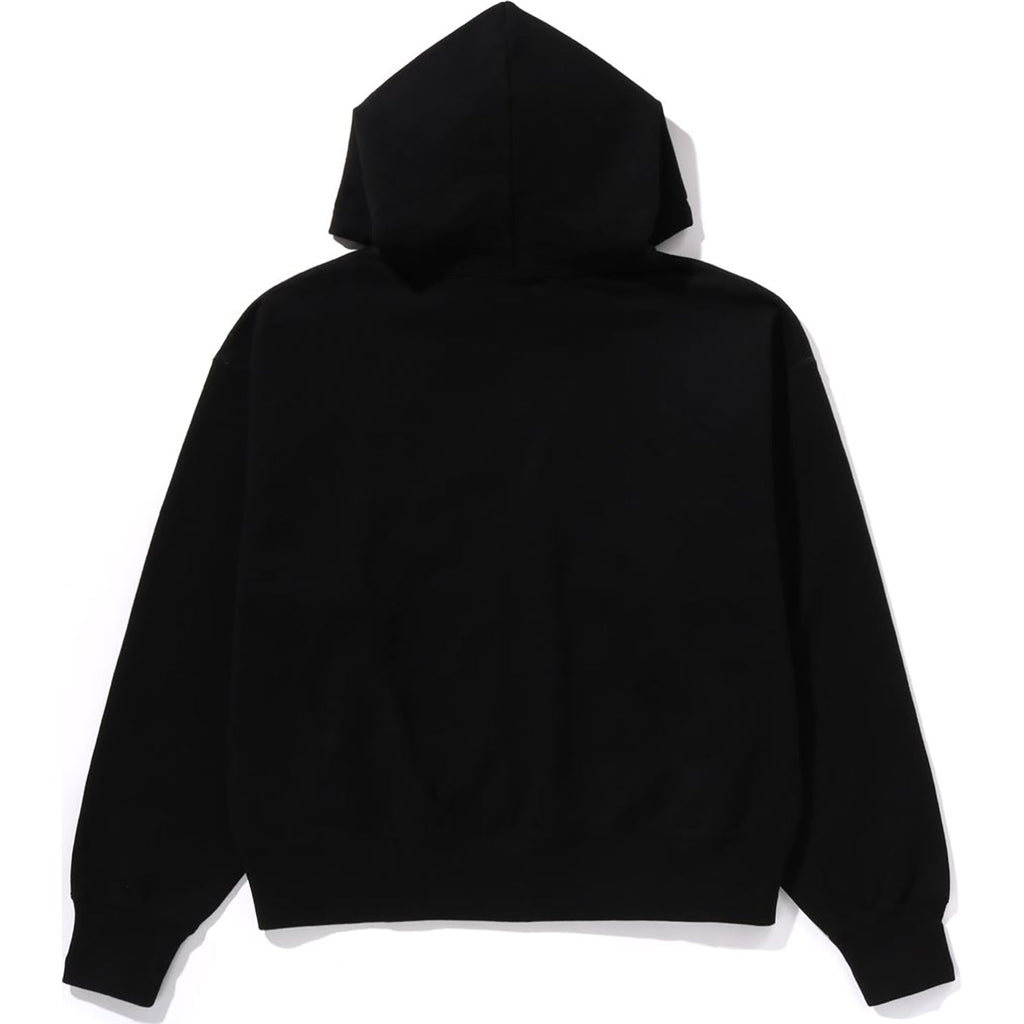 BAPE ABC CAMO CRYSTAL LOGO WIDE ZIP HOODIE LADIES