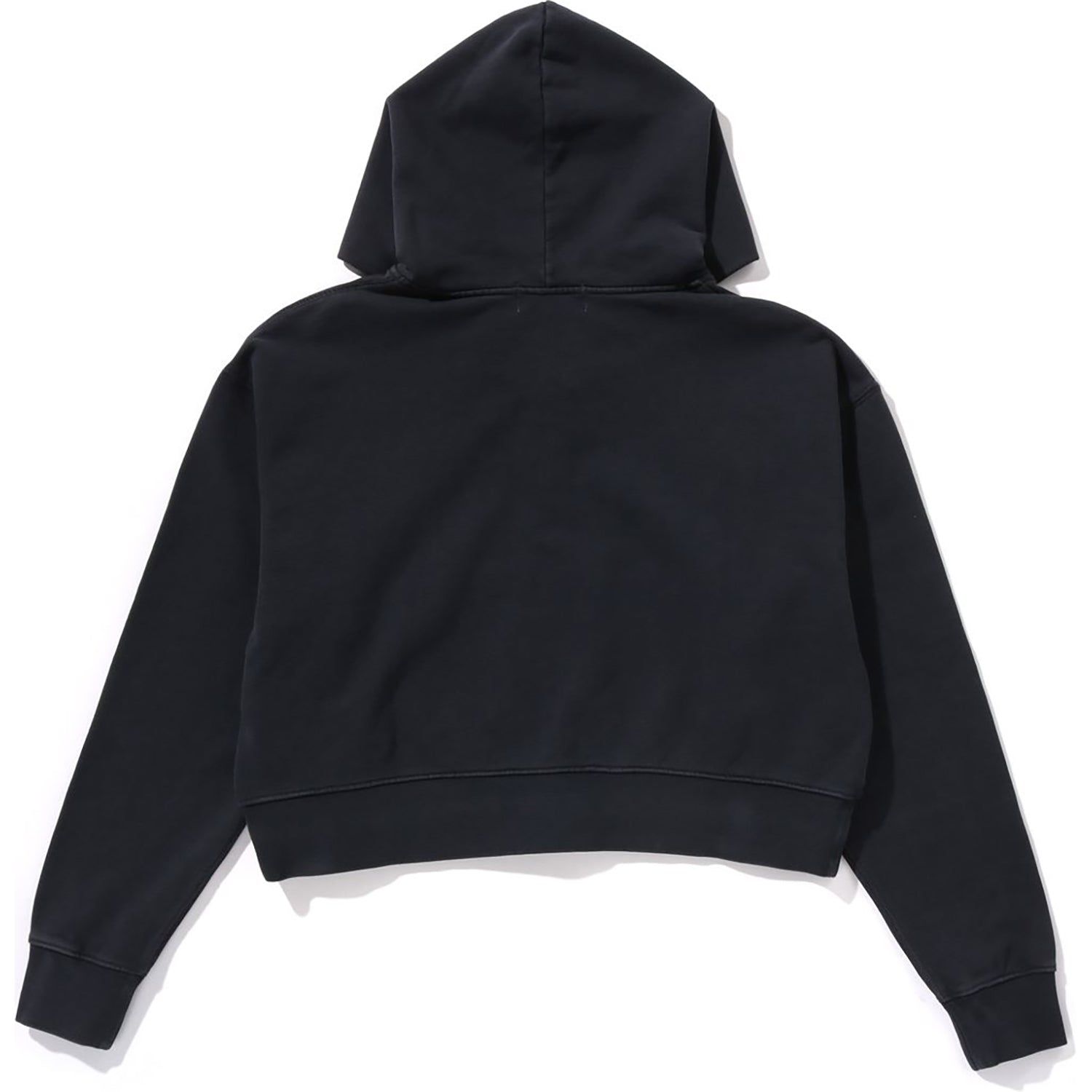 BAPE PIGMENT DYED ONE POINT CROPPED ZIP HOODIE LADIES