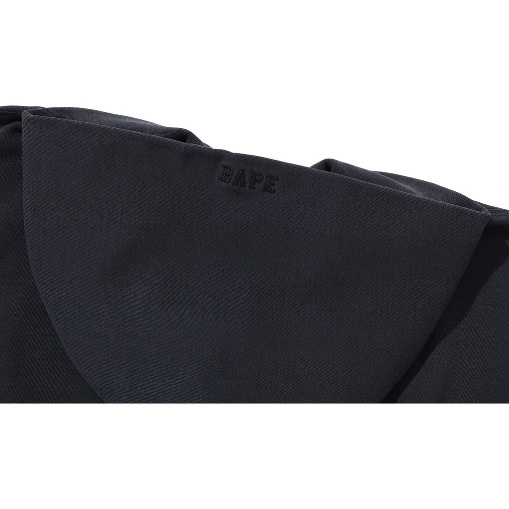 BAPE PIGMENT DYED ONE POINT CROPPED ZIP HOODIE LADIES