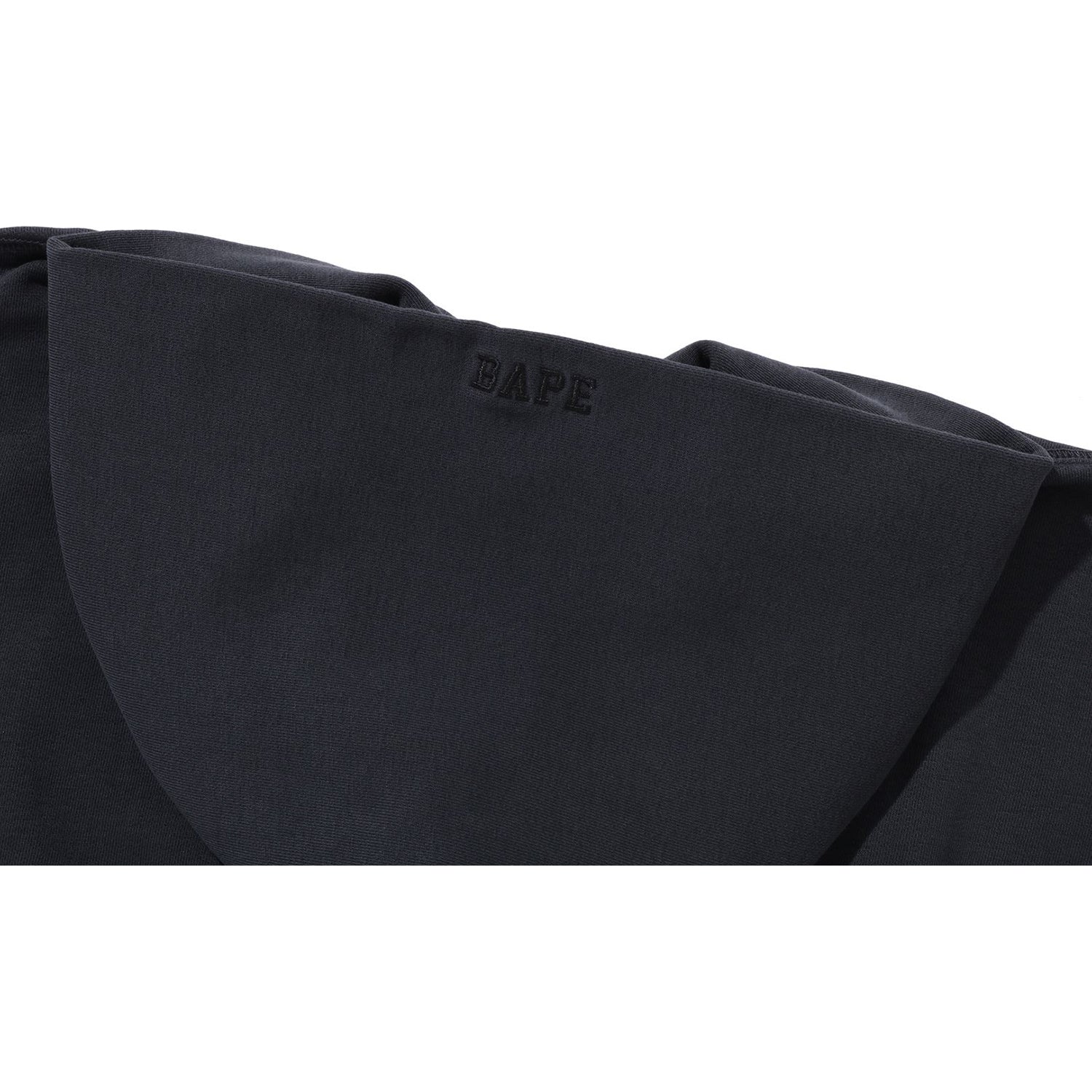 BAPE PIGMENT DYED ONE POINT CROPPED ZIP HOODIE LADIES