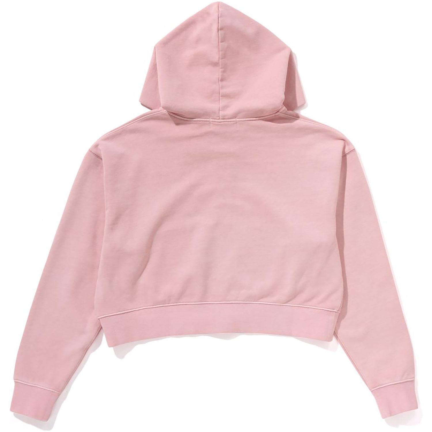 BAPE PIGMENT DYED ONE POINT CROPPED ZIP HOODIE LADIES