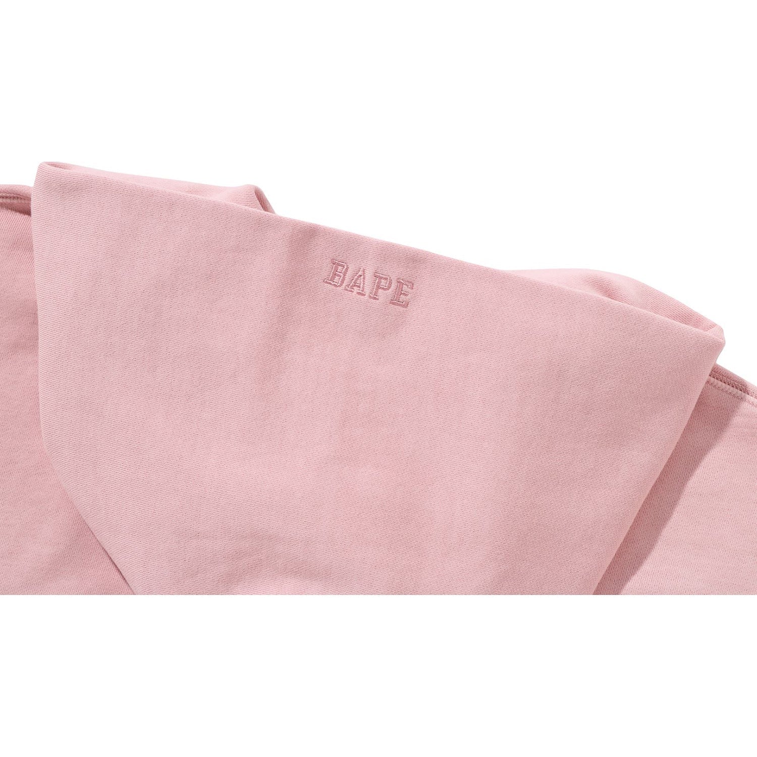 BAPE PIGMENT DYED ONE POINT CROPPED ZIP HOODIE LADIES