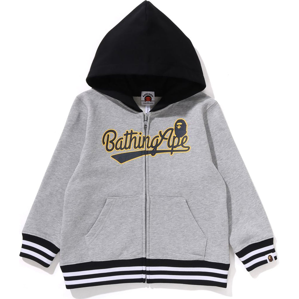 BAPE BATHING APE ZIP HOODIE KIDS