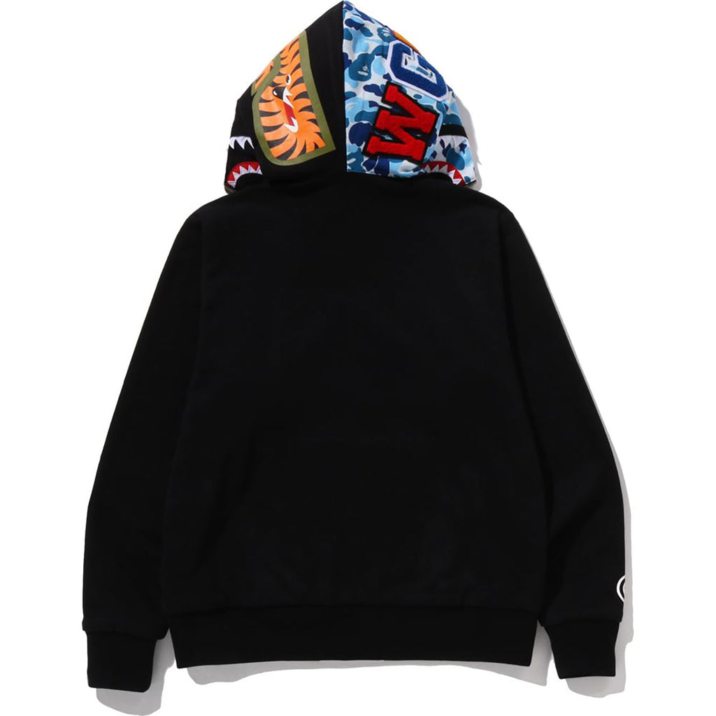BAPE ABC CAMO REVERSIBLE SHARK FULL ZIP HOODIE MENS