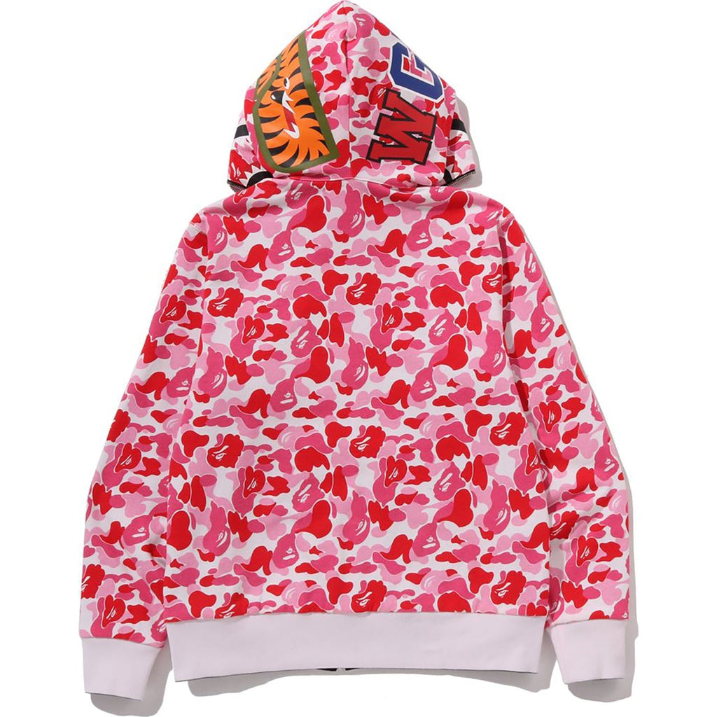 BAPE ABC CAMO REVERSIBLE SHARK FULL ZIP HOODIE MENS