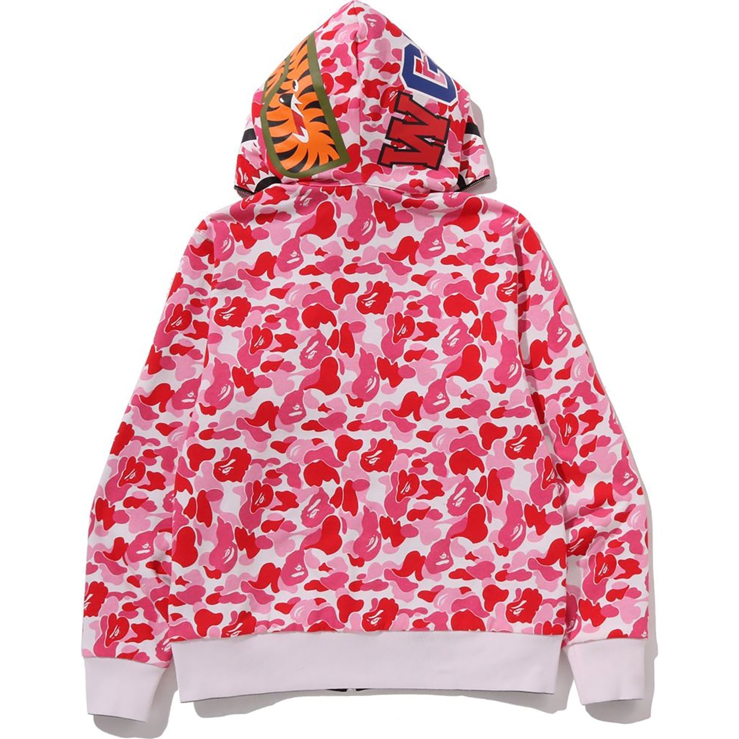 BAPE ABC CAMO REVERSIBLE SHARK FULL ZIP HOODIE MENS