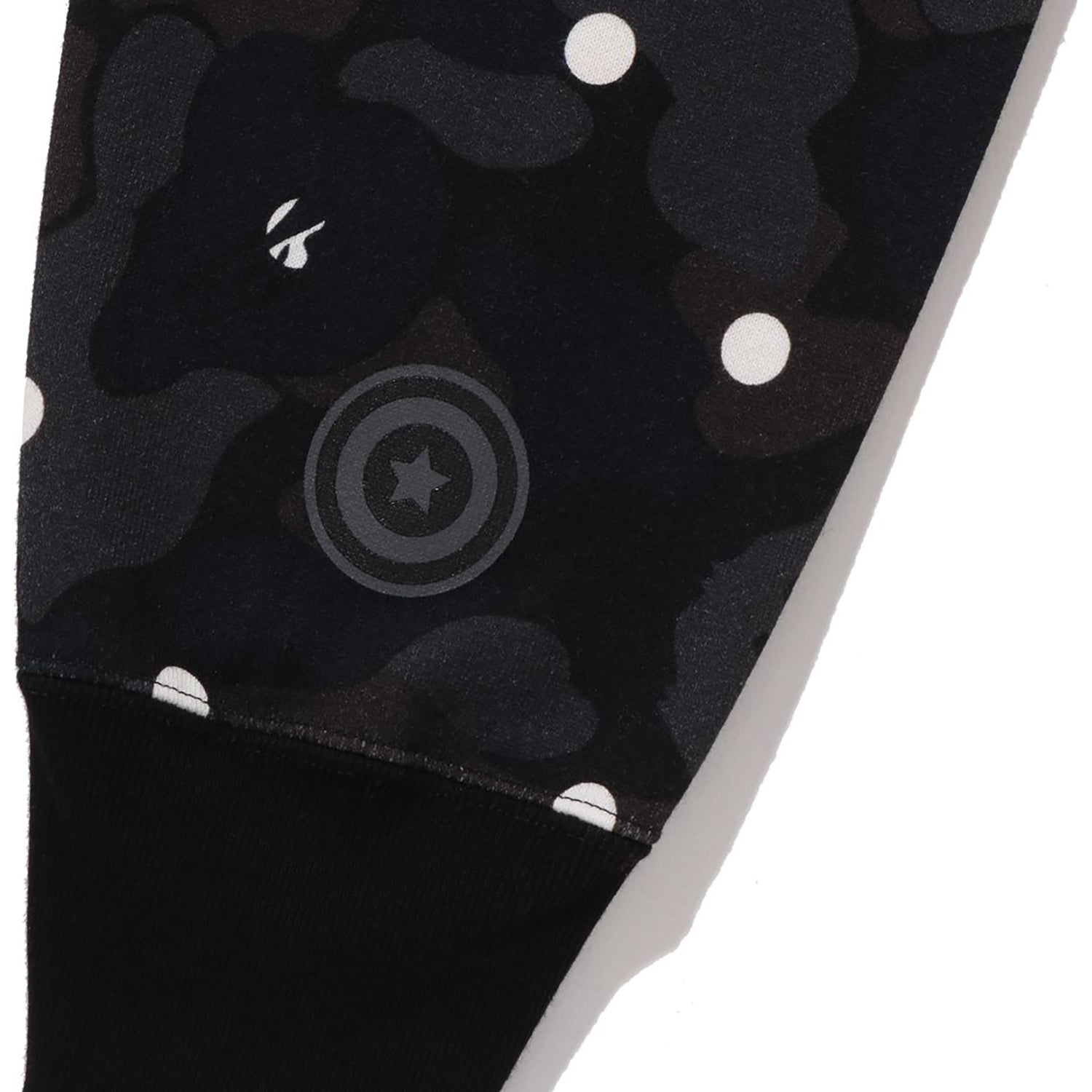BAPE ABC DOT SHARK FULL ZIP HOODIE MENS