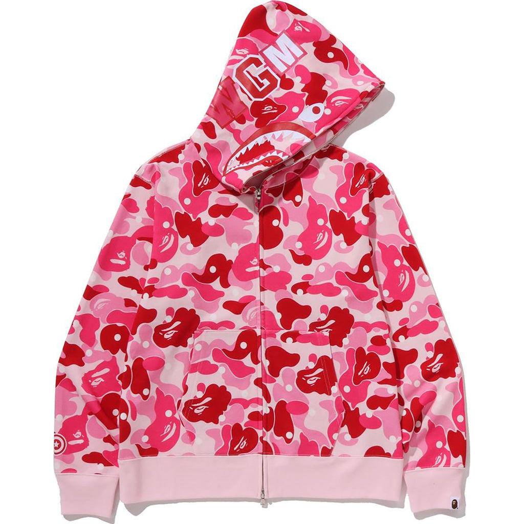 BAPE ABC DOT SHARK FULL ZIP HOODIE MENS
