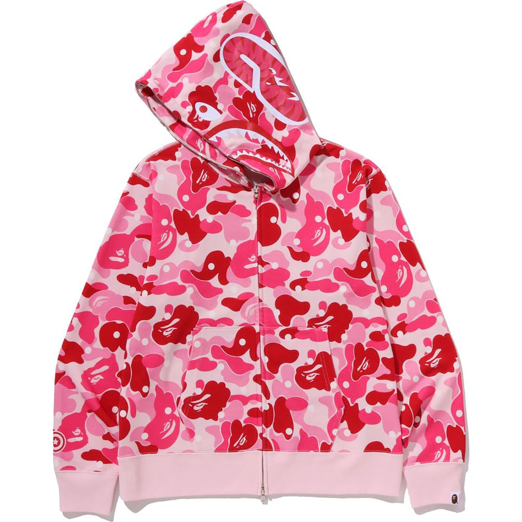 BAPE ABC DOT SHARK FULL ZIP HOODIE MENS
