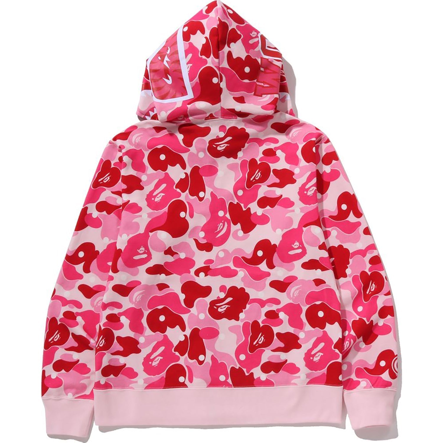 BAPE ABC DOT SHARK FULL ZIP HOODIE MENS