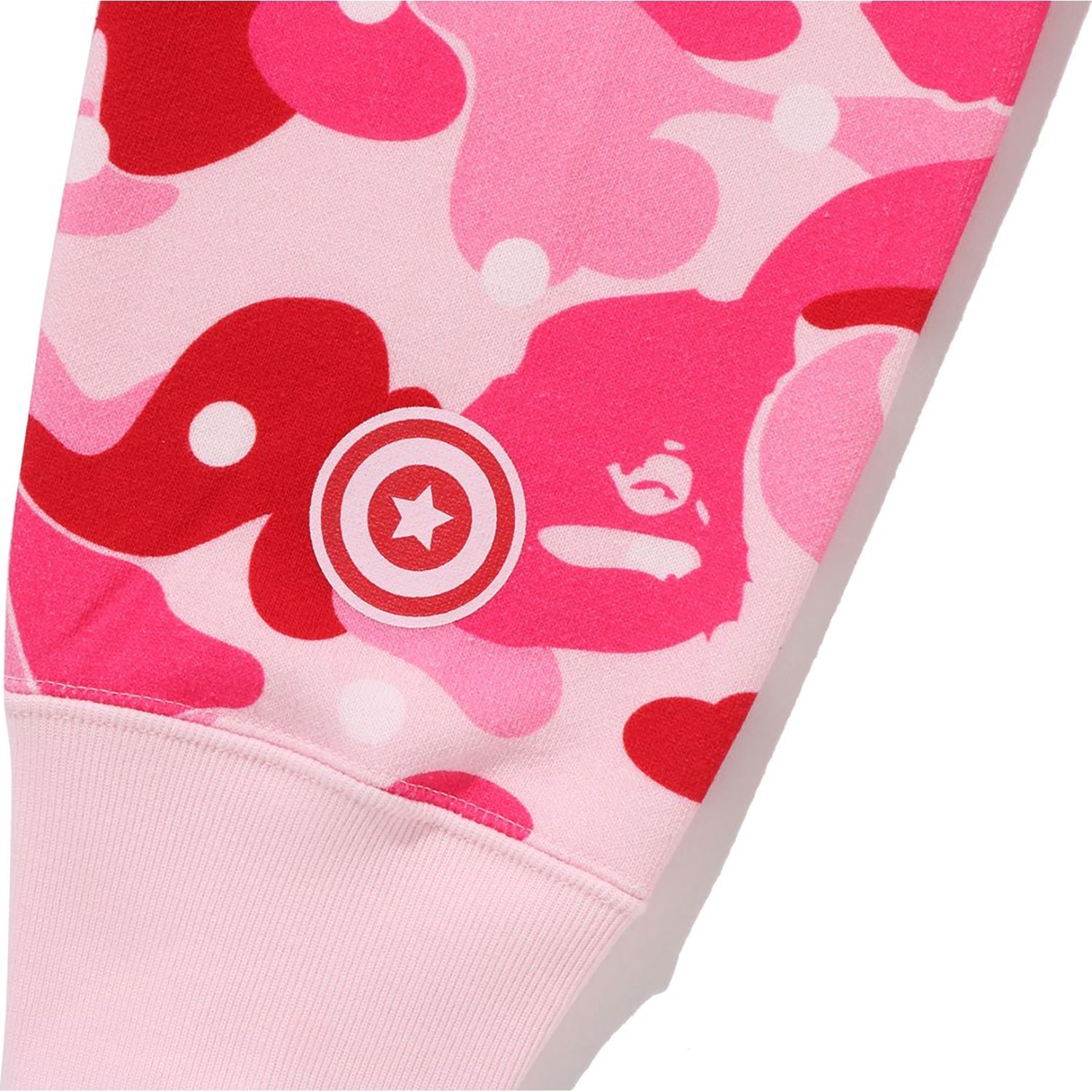 BAPE ABC DOT SHARK FULL ZIP HOODIE MENS