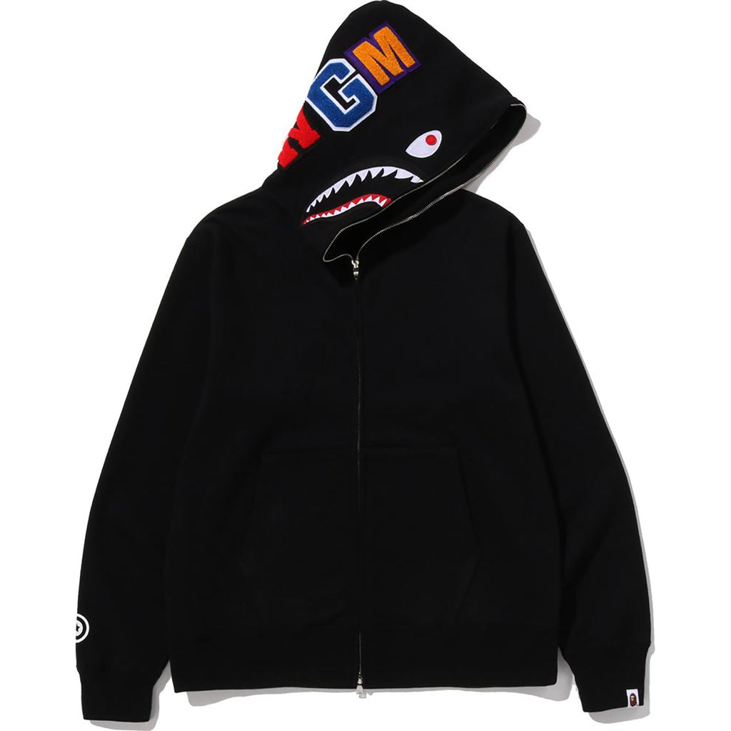 BAPE SHARK FULL ZIP HOODIE MENS
