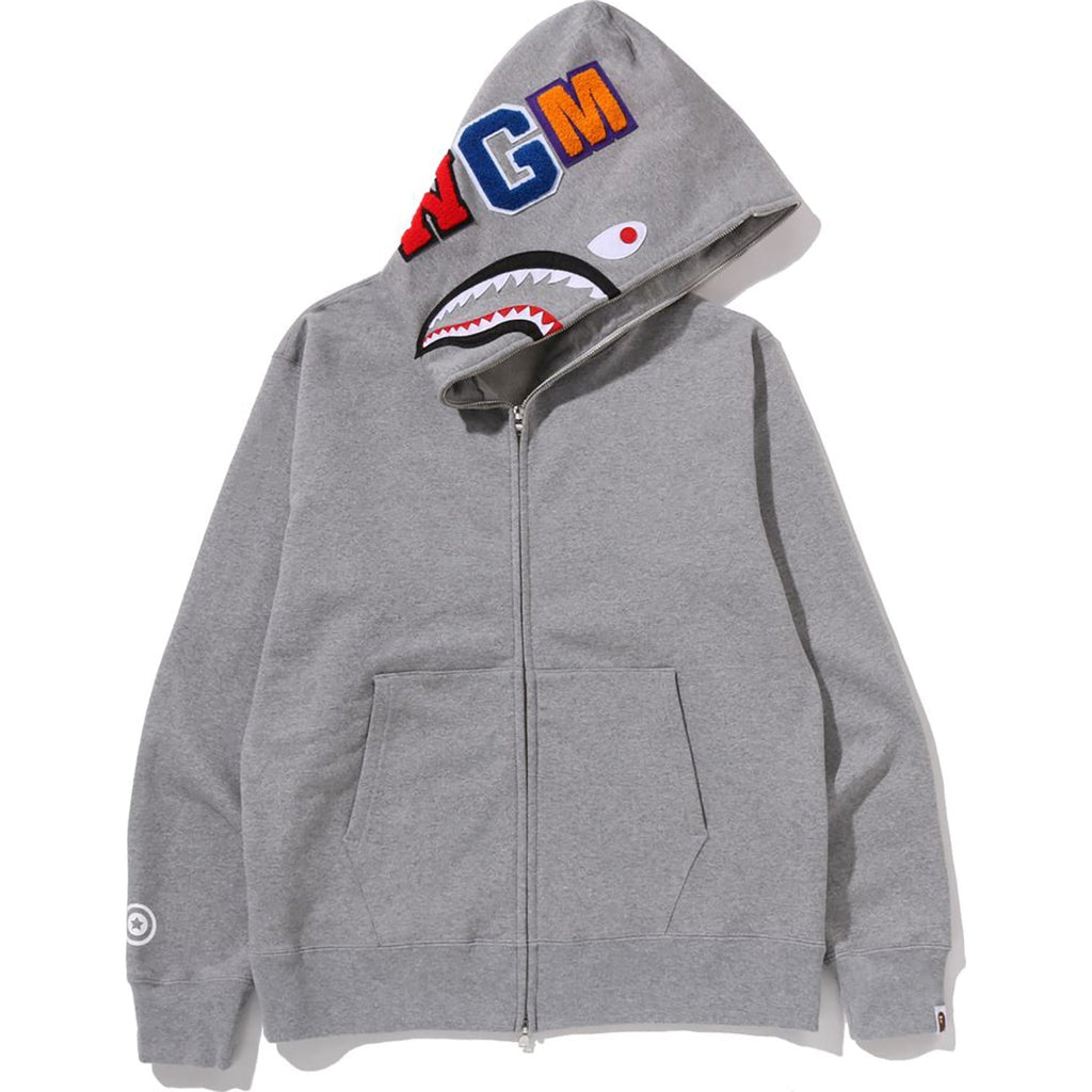 BAPE SHARK FULL ZIP HOODIE MENS