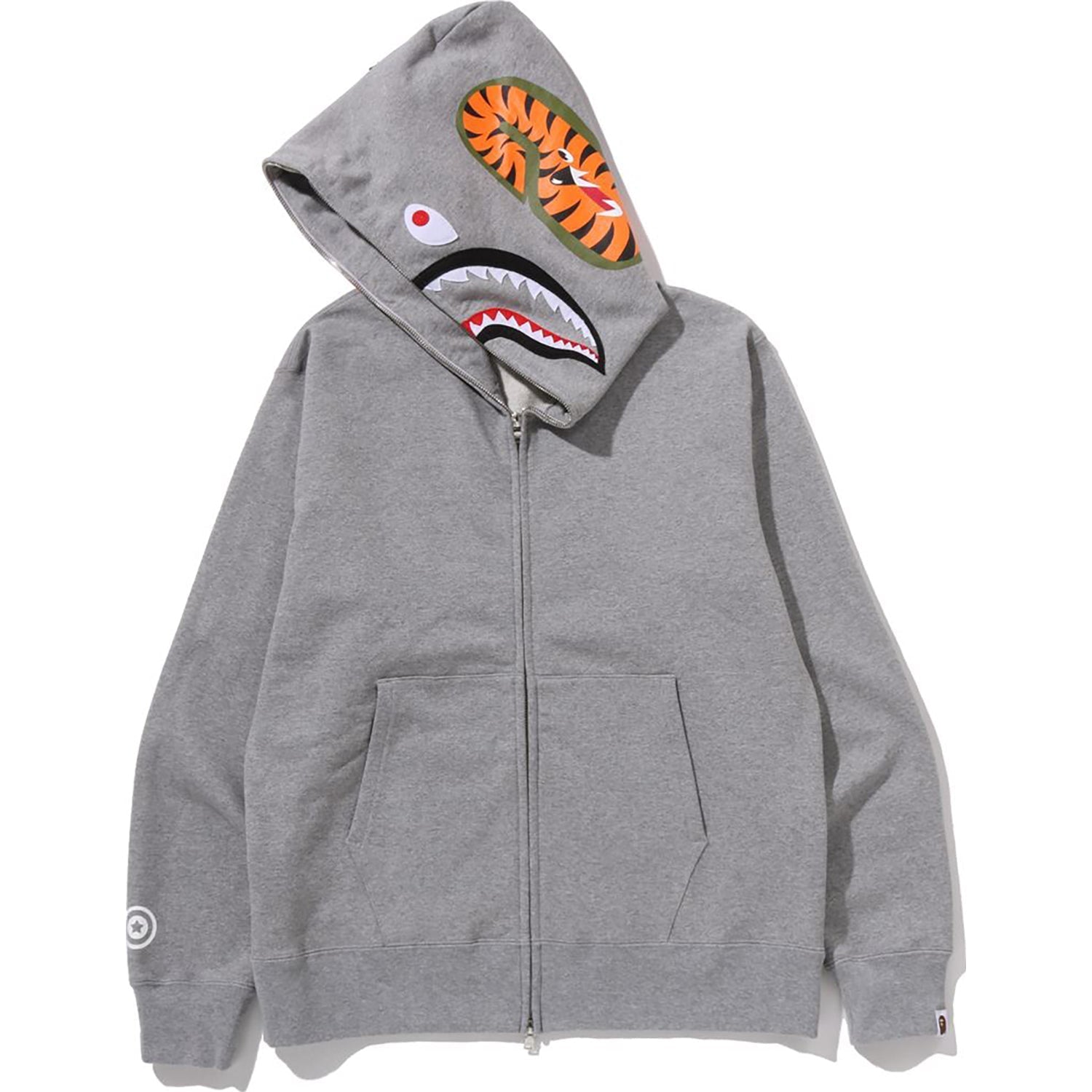 BAPE SHARK FULL ZIP HOODIE MENS