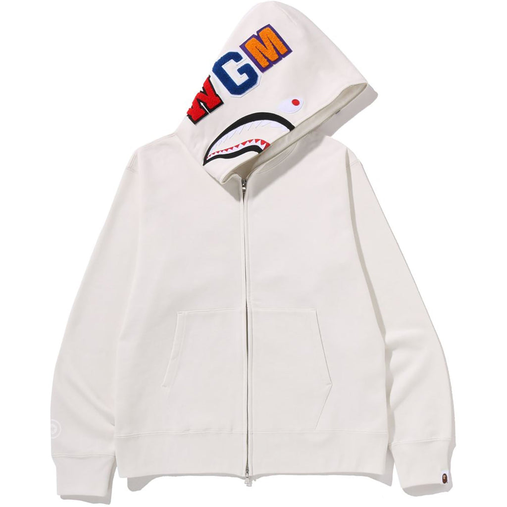 BAPE SHARK FULL ZIP HOODIE MENS