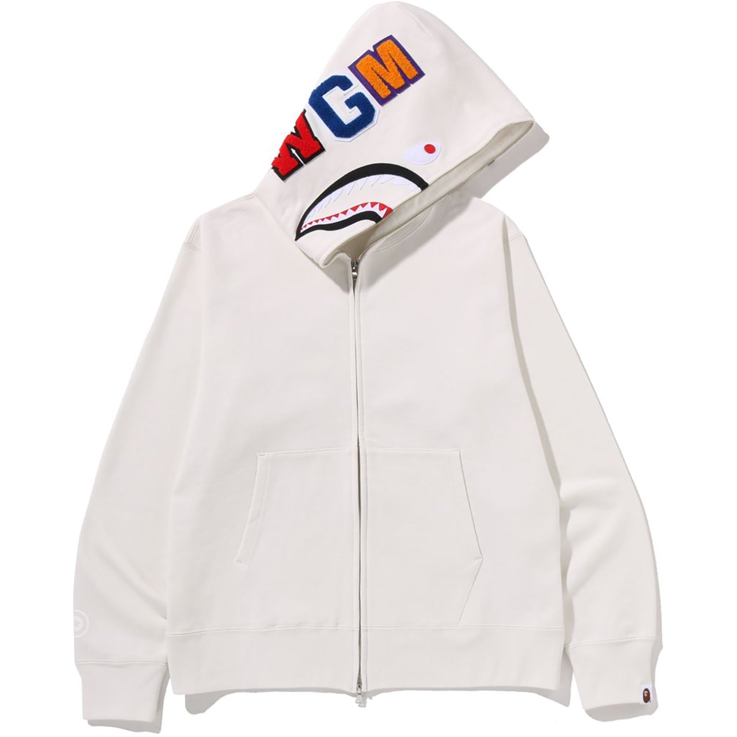 BAPE SHARK FULL ZIP HOODIE MENS
