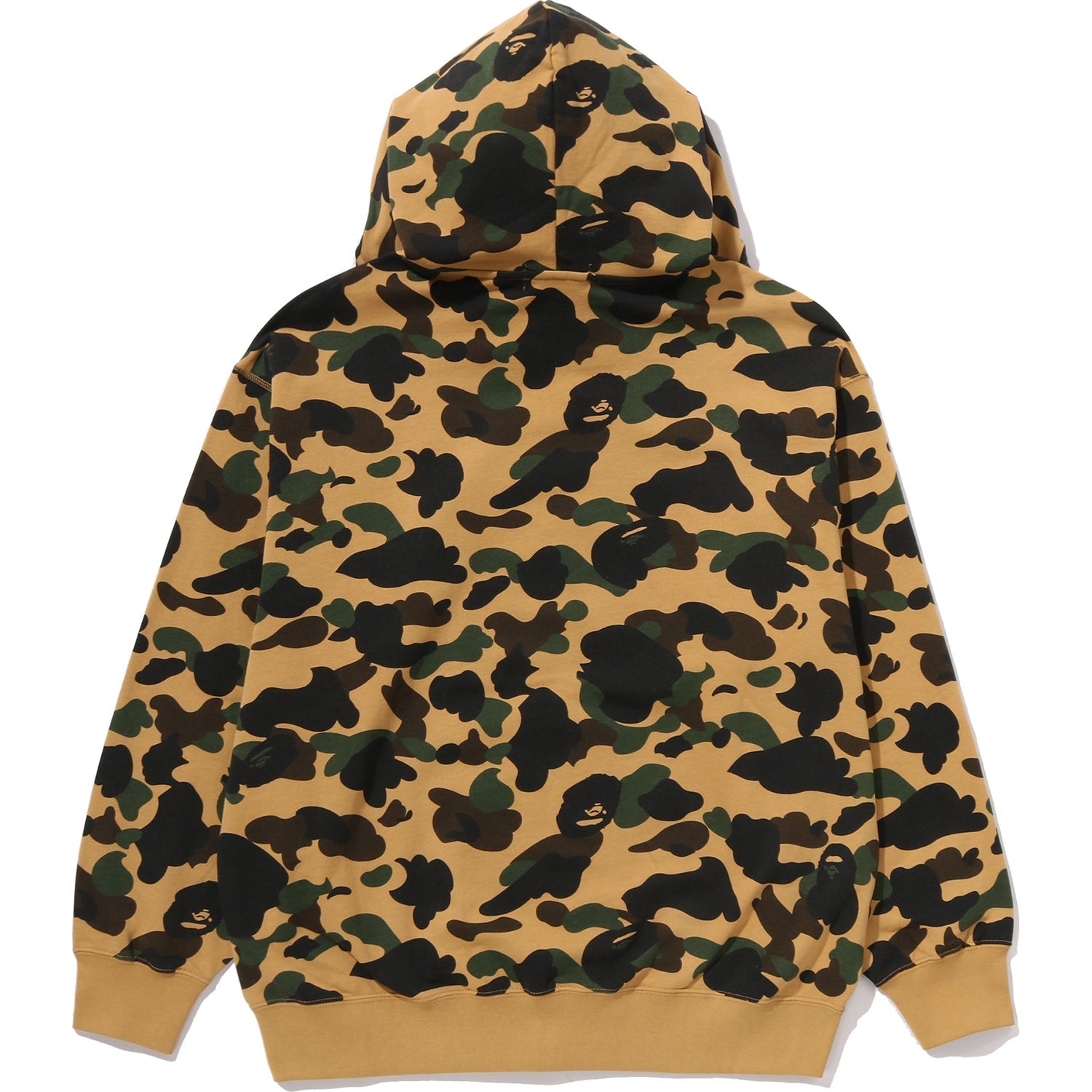 BAPE 1ST CAMO LOGO RHINESTONE RELAXED FIT FULL ZIP HOODIE MENS