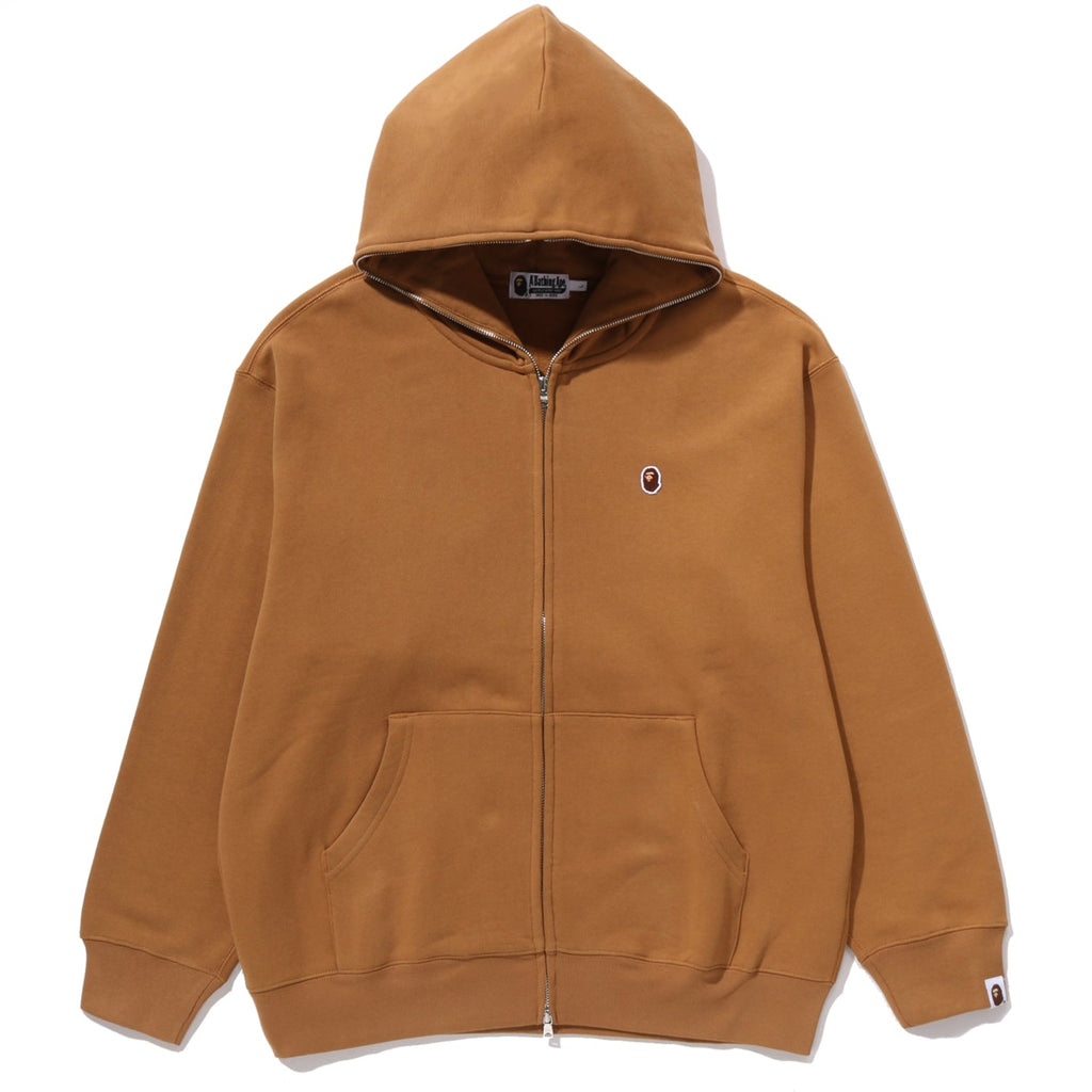 BAPE ONE POINT FULL ZIP HOODIE MENS