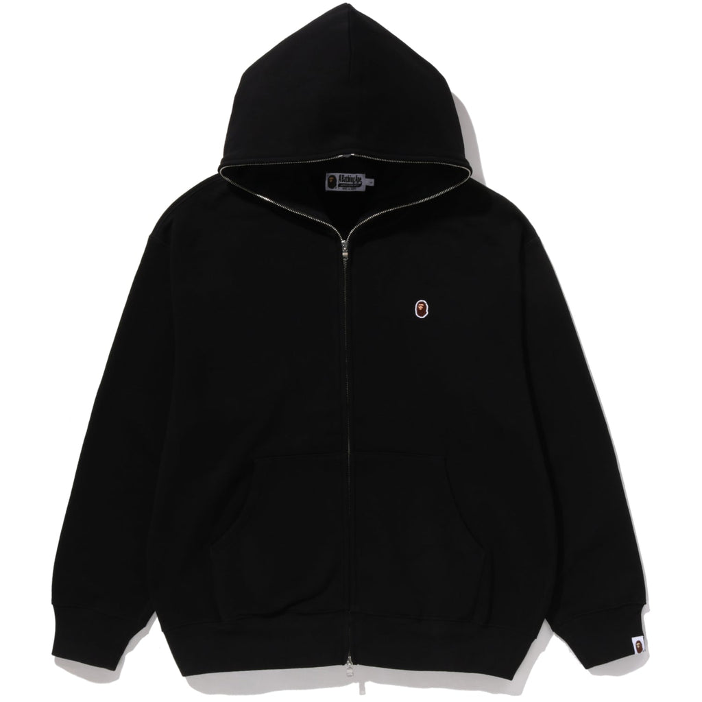 BAPE ONE POINT FULL ZIP HOODIE MENS