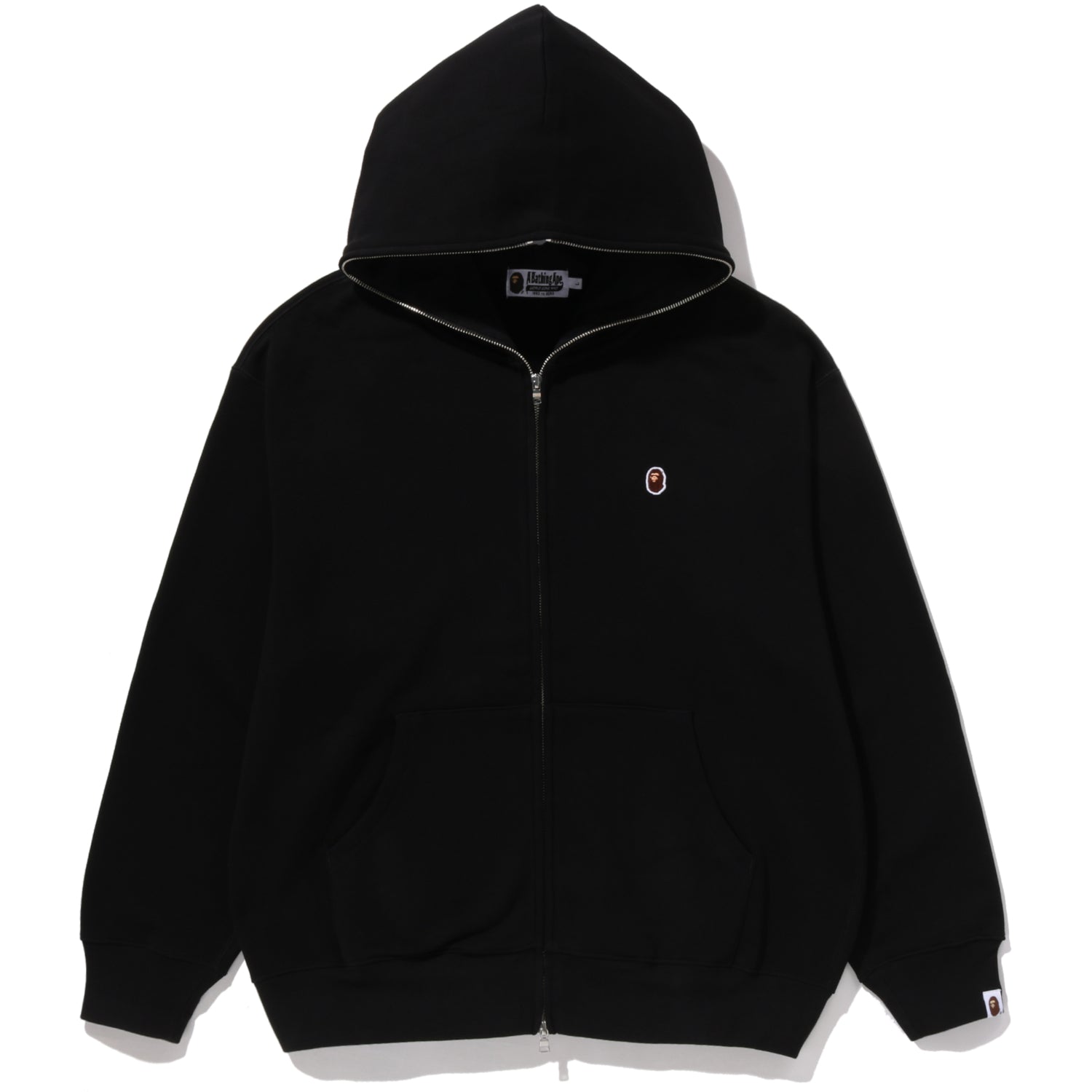 BAPE ONE POINT FULL ZIP HOODIE MENS
