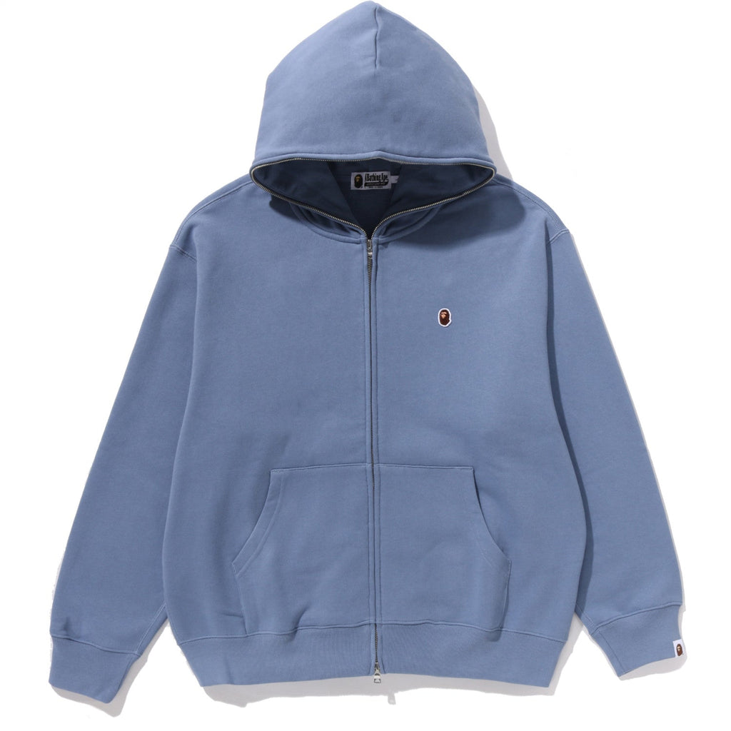 BAPE ONE POINT FULL ZIP HOODIE MENS