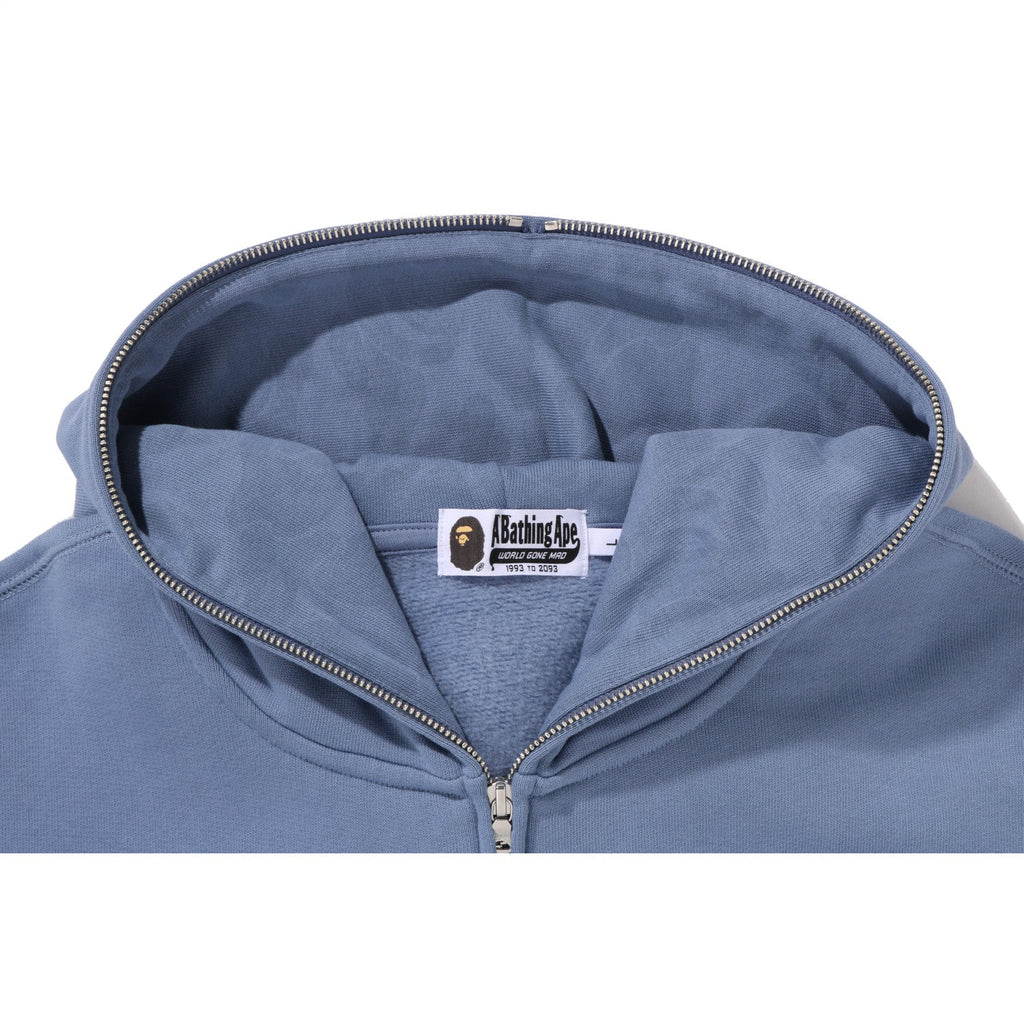 BAPE ONE POINT FULL ZIP HOODIE MENS