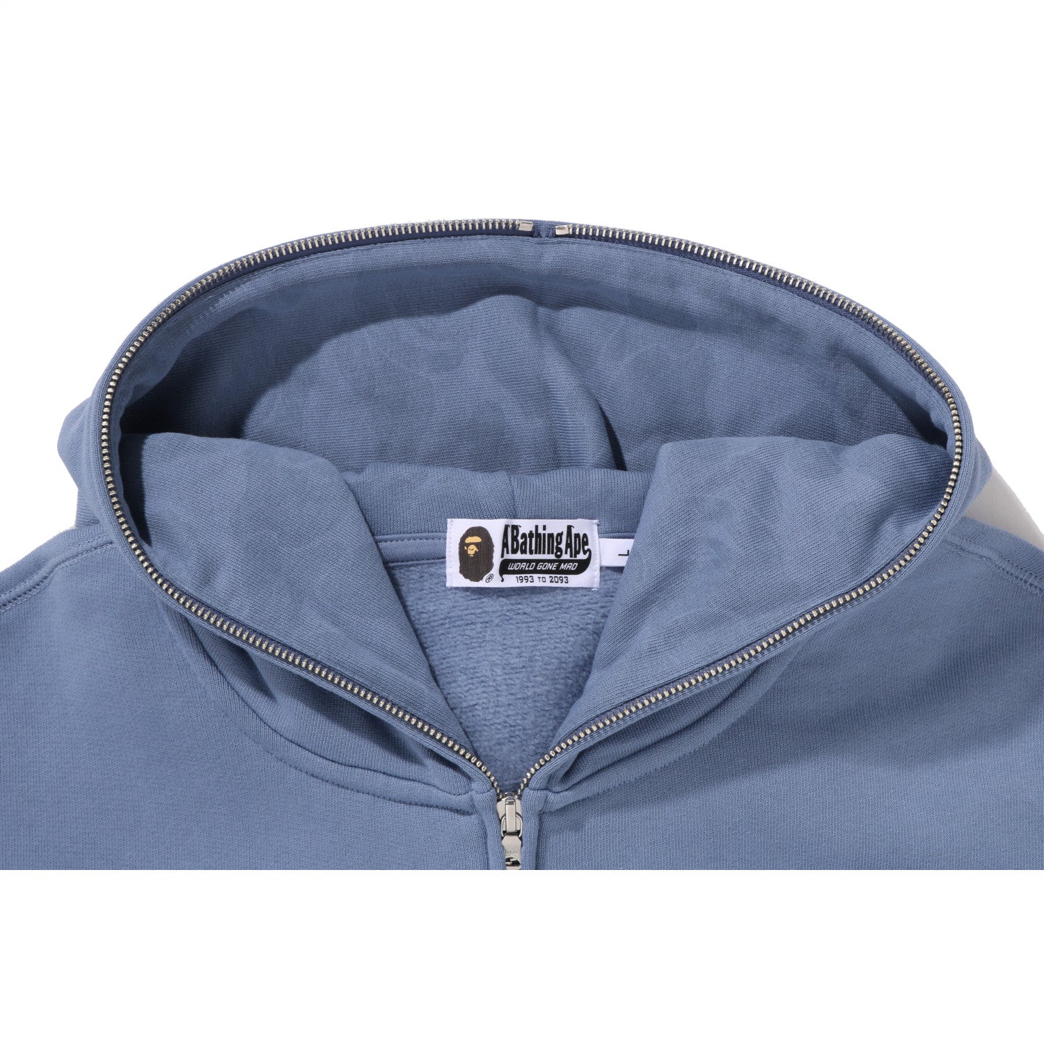 BAPE ONE POINT FULL ZIP HOODIE MENS
