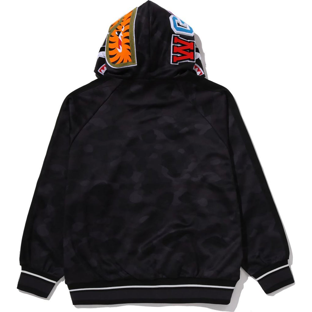 BAPE COLOR CAMO SHARK RELAXED FIT HOODIE TRACK JACKET MENS