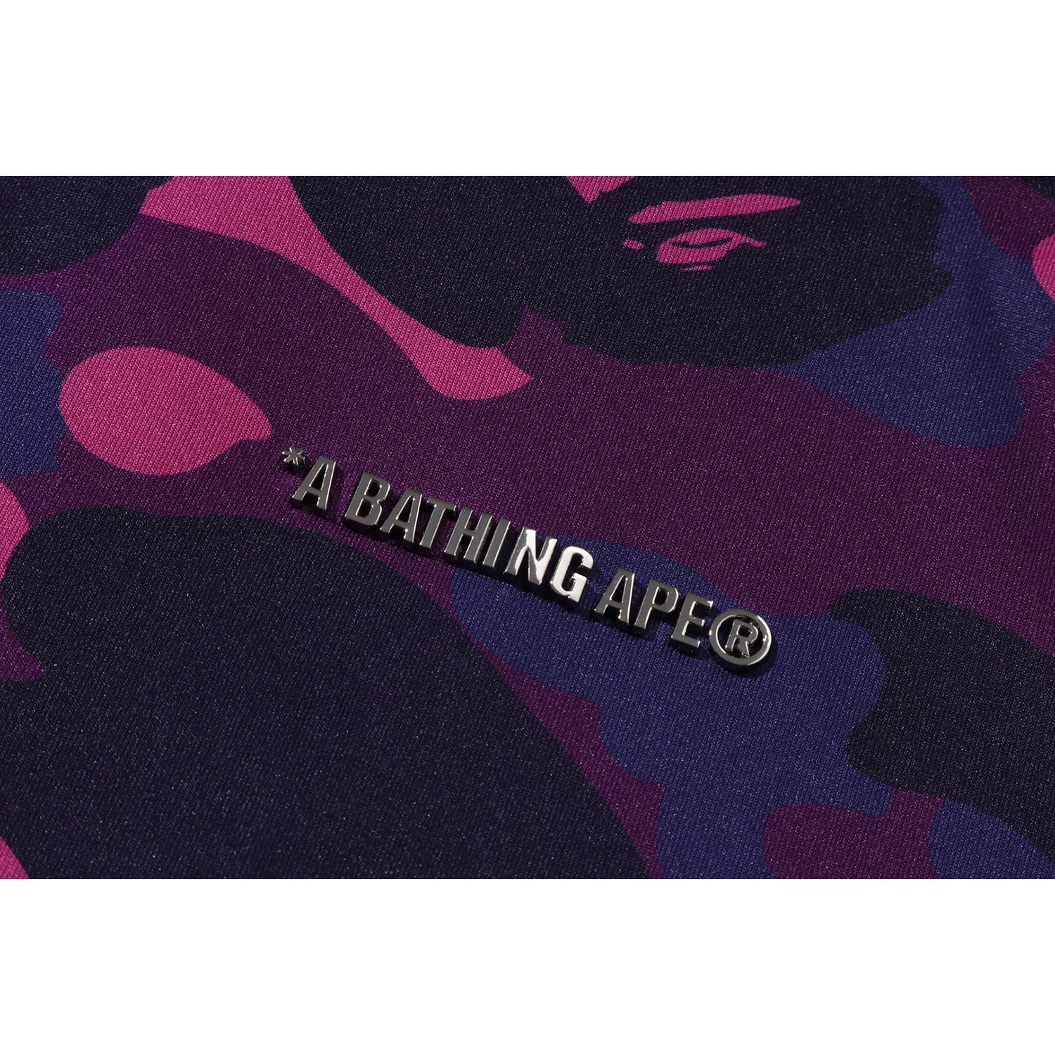 BAPE COLOR CAMO SHARK RELAXED FIT HOODIE TRACK JACKET MENS
