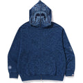 BAPE CLOUD CAMO TIGER UPCYCLED RELAXED FIT FULL ZIP HOODIE MENS