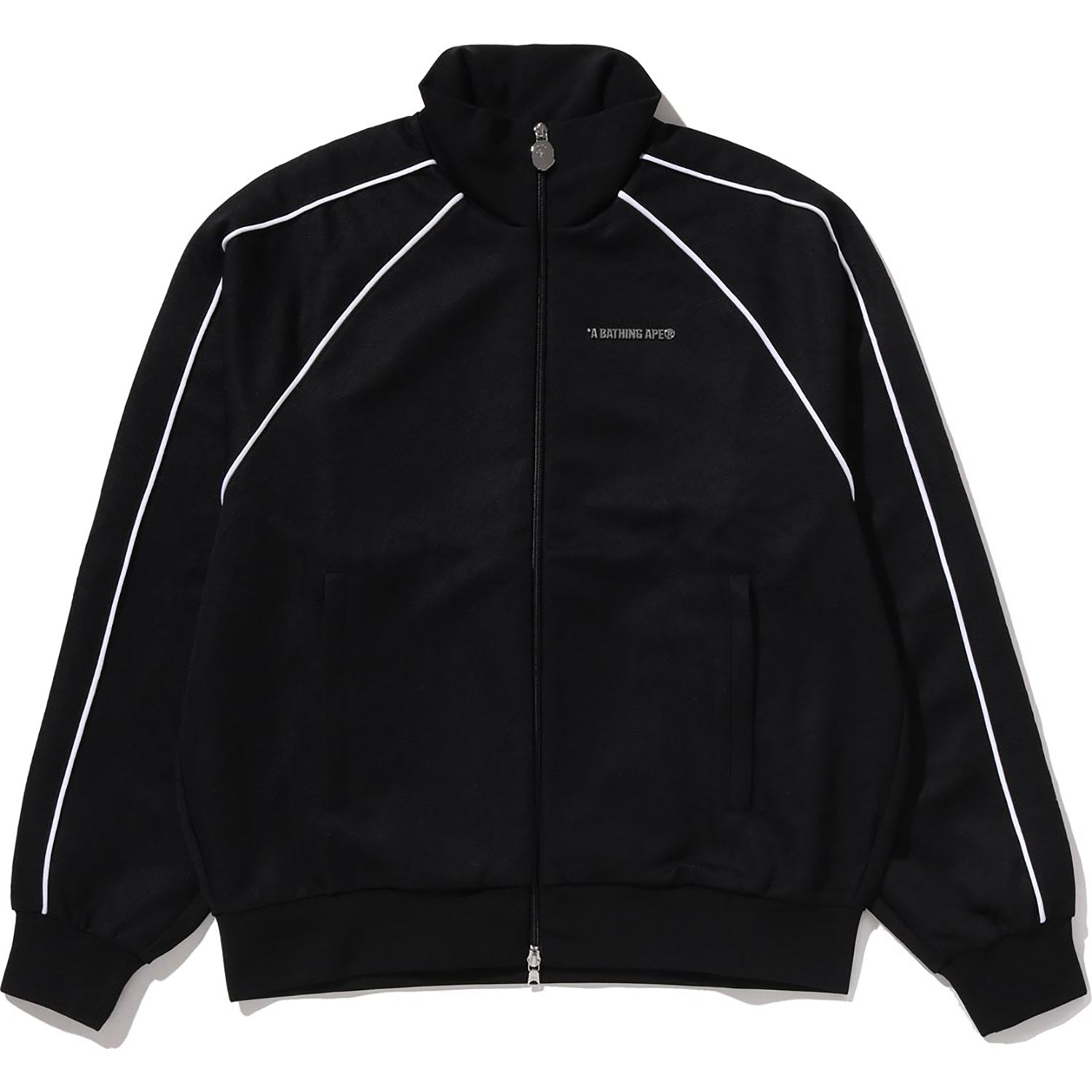 BAPE LINE CAMO JACQUARD METAL LOGO RELAXED FIT TRACK JACKET MENS