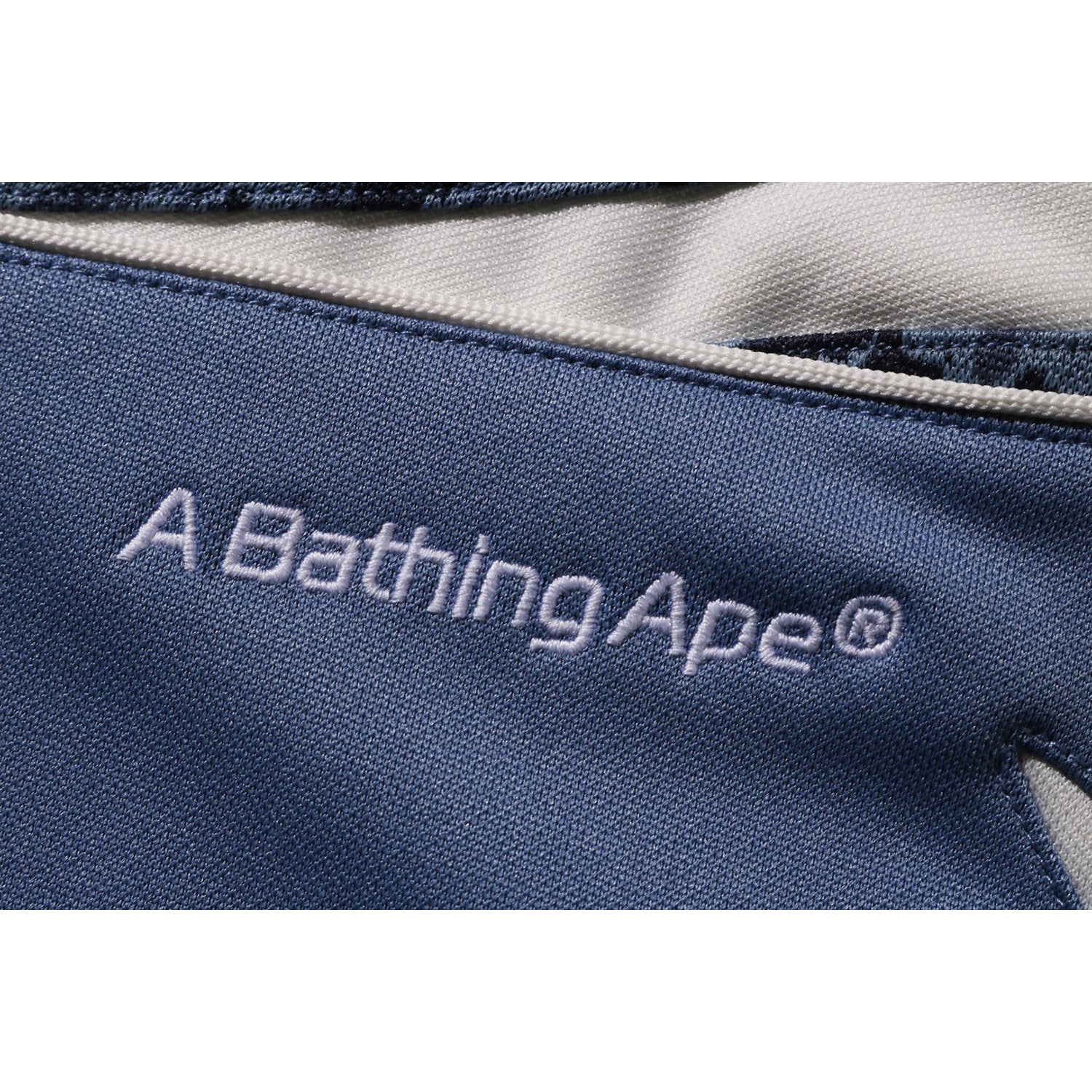 BAPE WILD LEOPARD PATTERN RELAXED FIT TRACK JACKET MENS