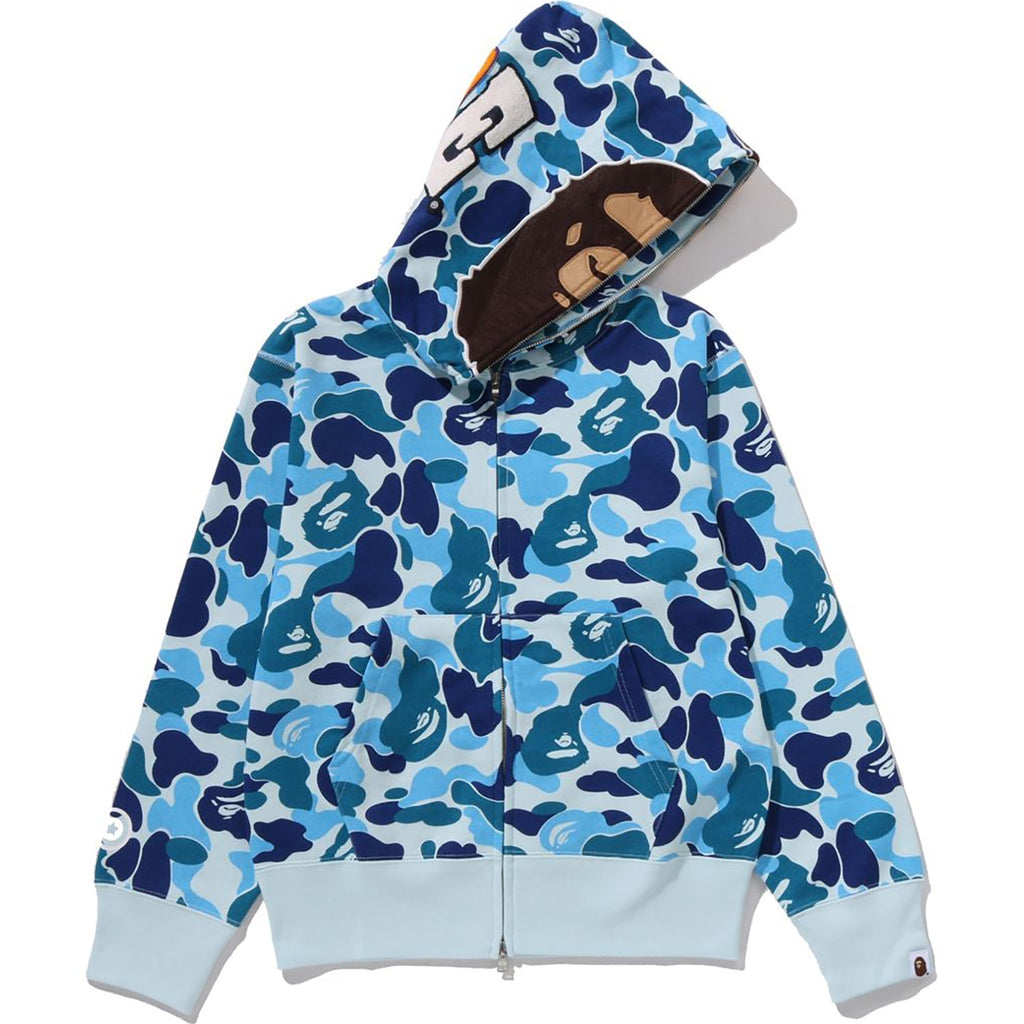 BAPE ABC CAMO 2ND APE FULL ZIP HOODIE LADIES