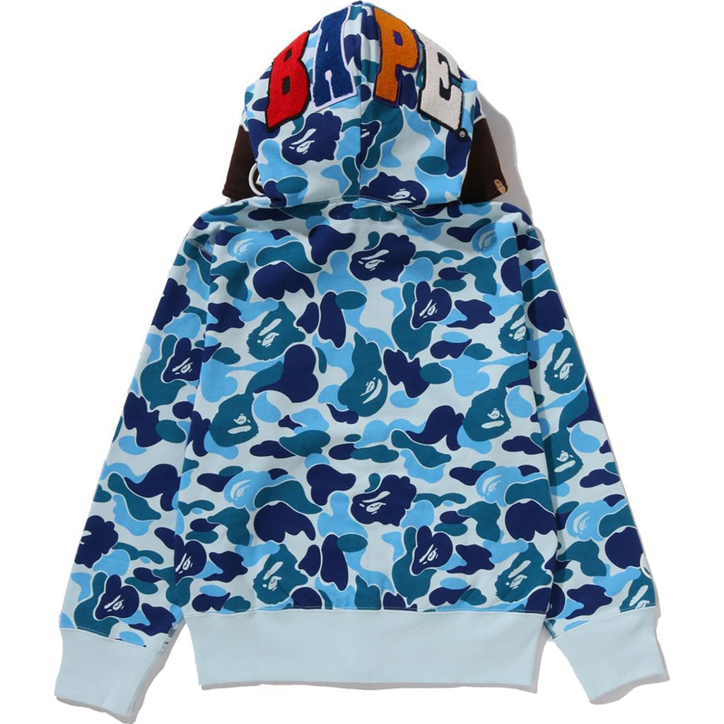 BAPE ABC CAMO 2ND APE FULL ZIP HOODIE LADIES
