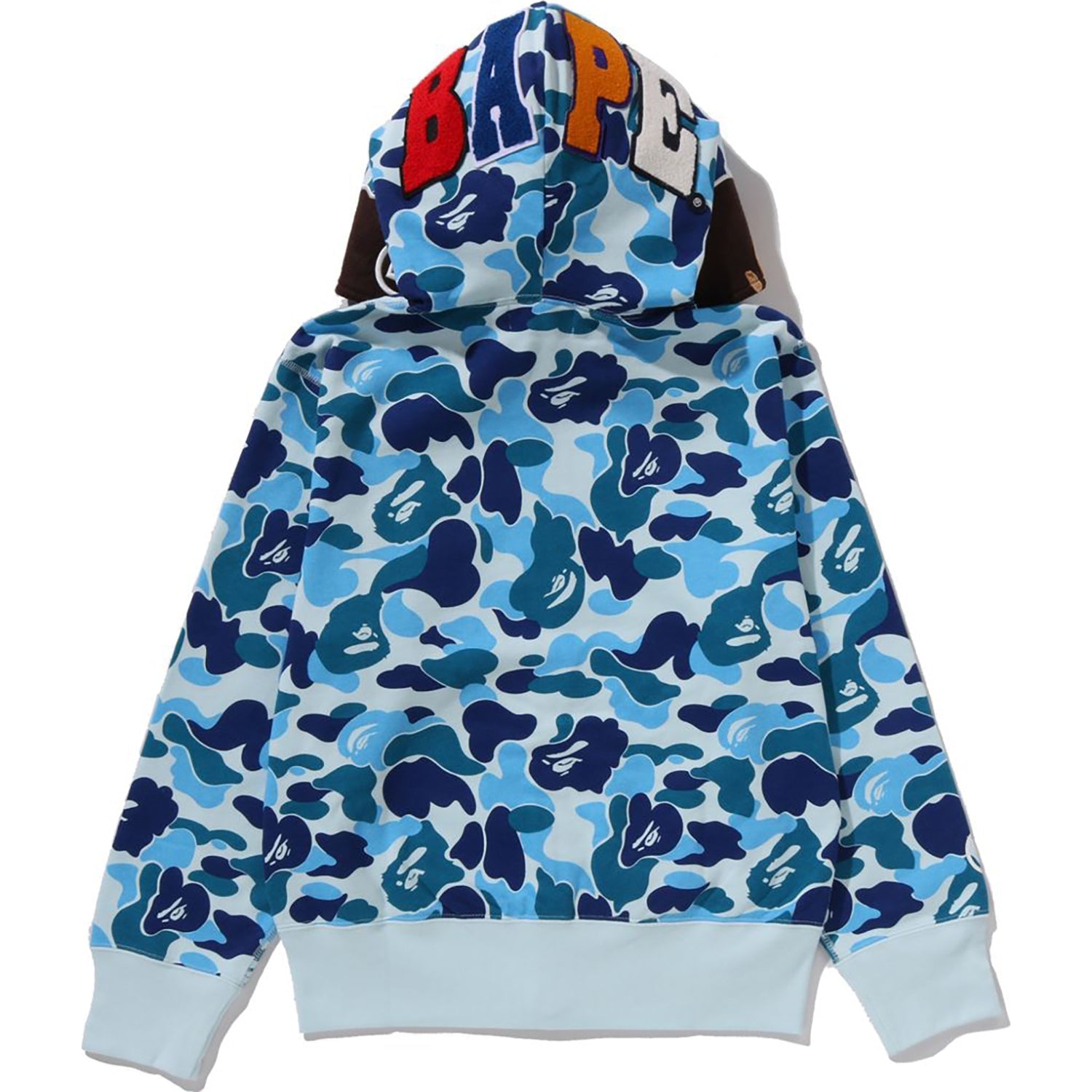 BAPE ABC CAMO 2ND APE FULL ZIP HOODIE LADIES