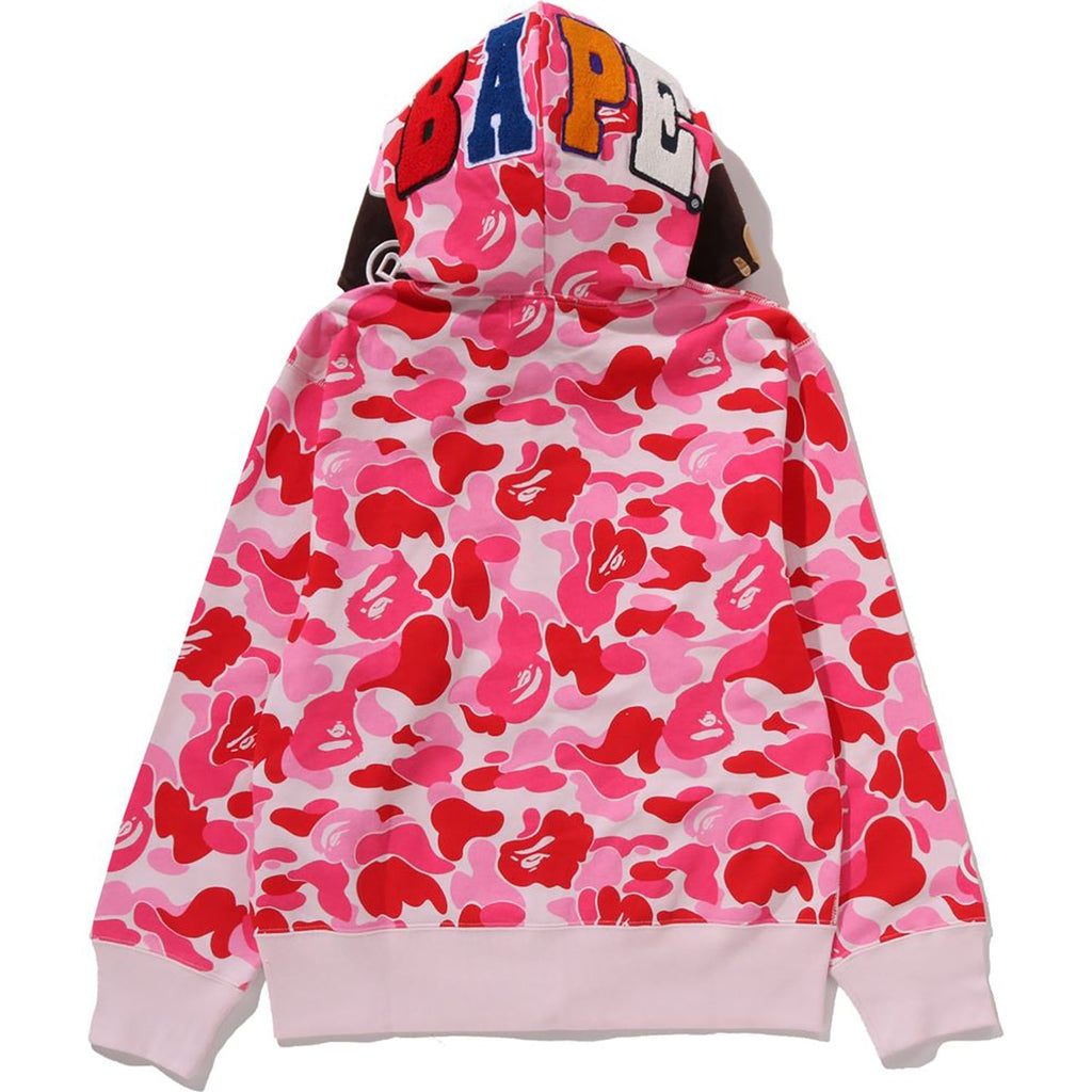 BAPE ABC CAMO 2ND APE FULL ZIP HOODIE LADIES